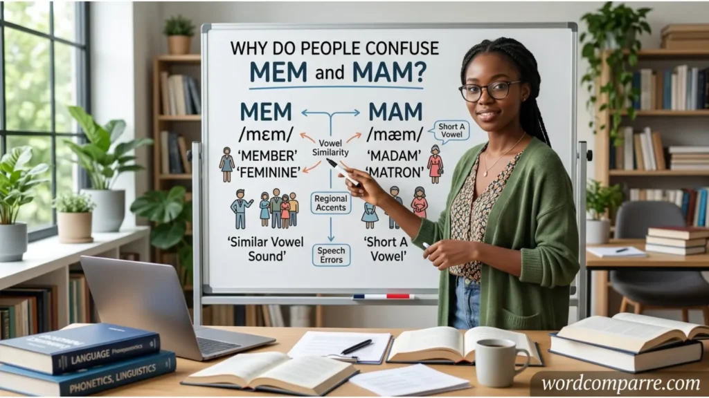 Why Do People Confuse Mem and Mam?