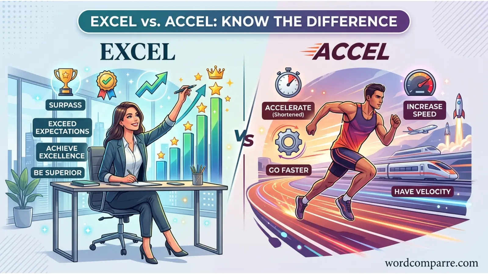 excel vs accel