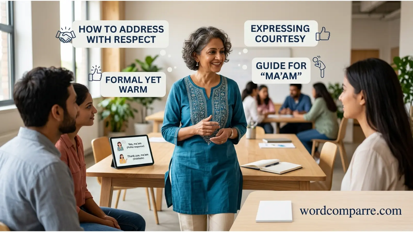 maam or ma'am