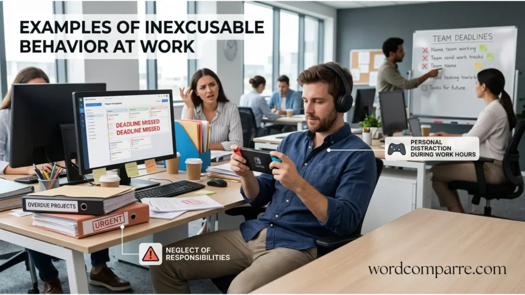 Why the Confusion Exists Between unexcusable or inexcusable