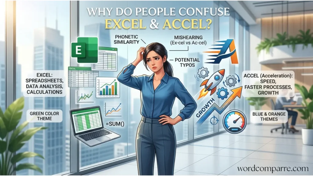 Why Do People Confuse Excel and Accel?