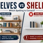 Shelves vs Shelfs