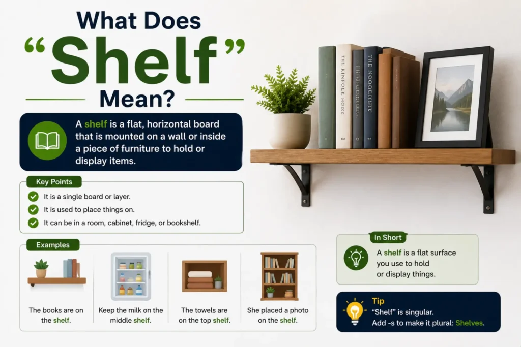Shelves vs Shelfs