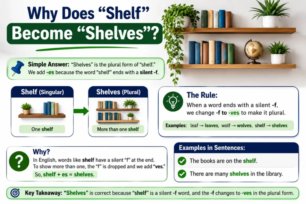 Shelves vs Shelfs