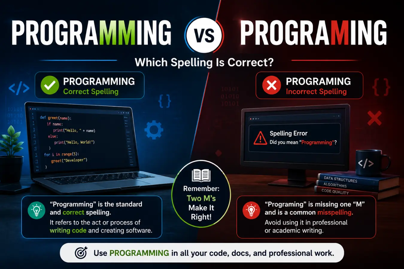 Programming vs Programing