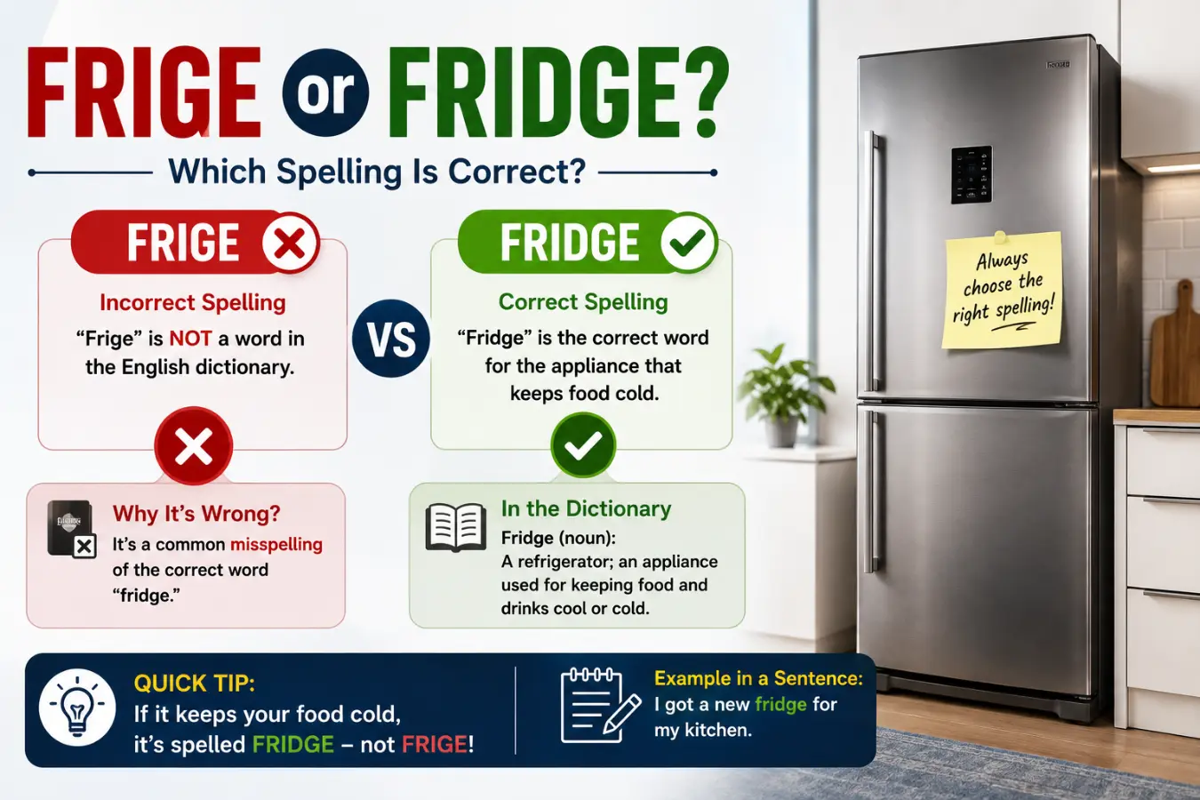 Frige or Fridge