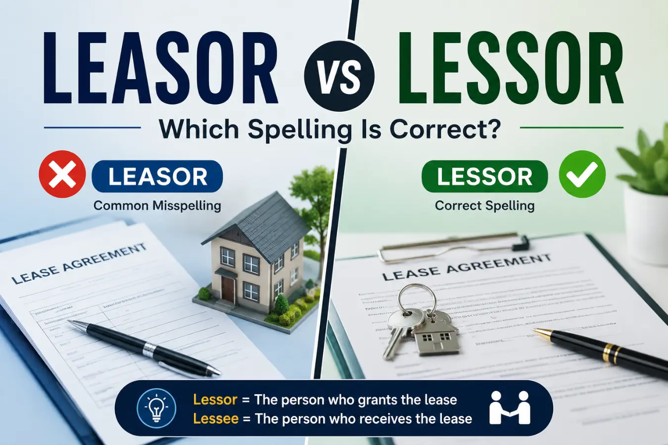 Leasor vs Lessor