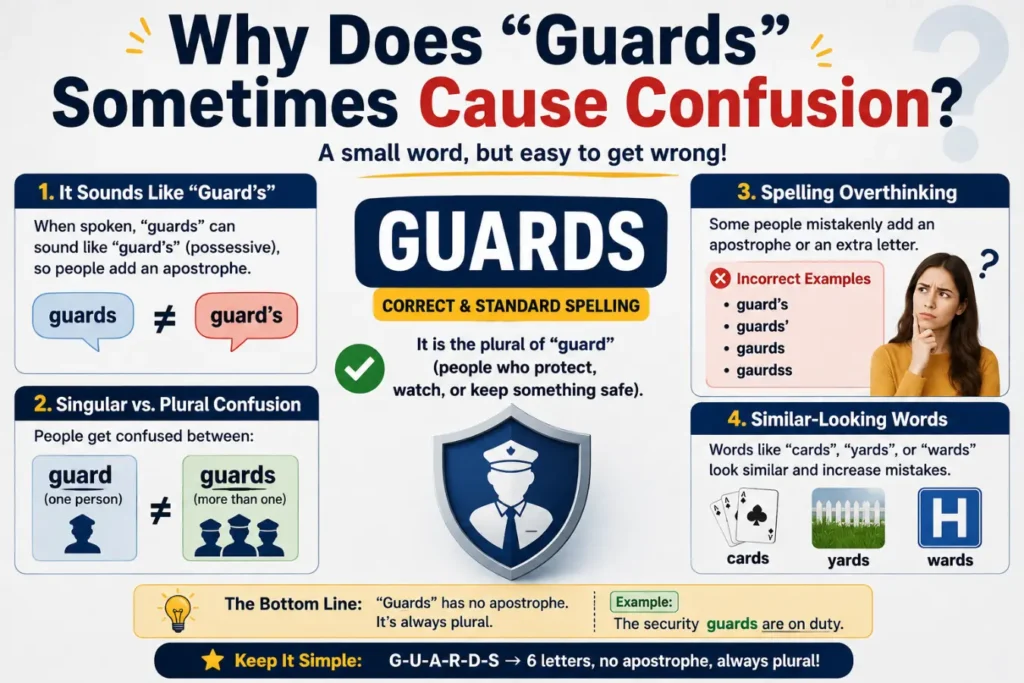 How Do You Spell Guards