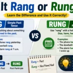Is It Rang or Rung