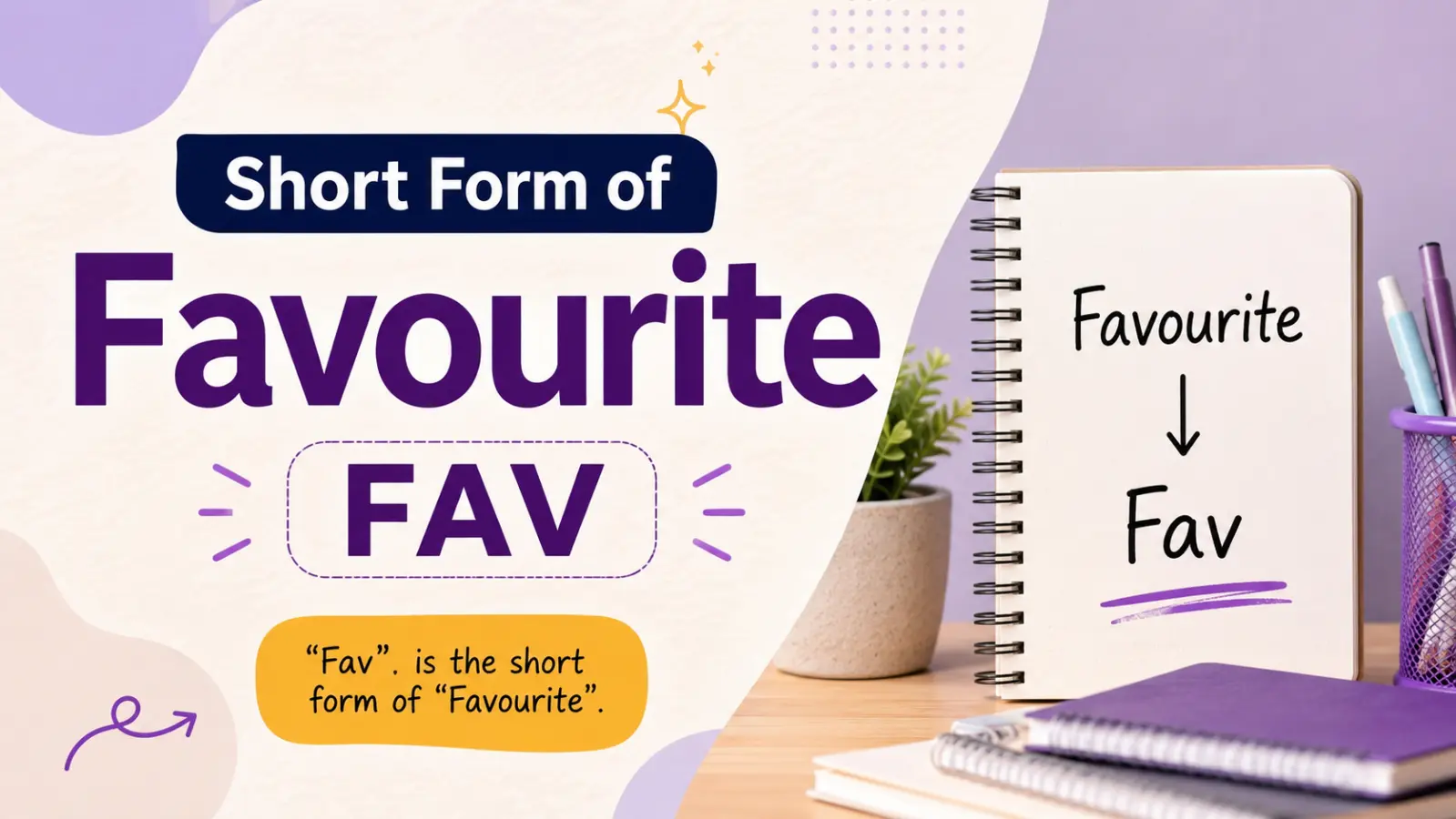 Short Form of Favourite