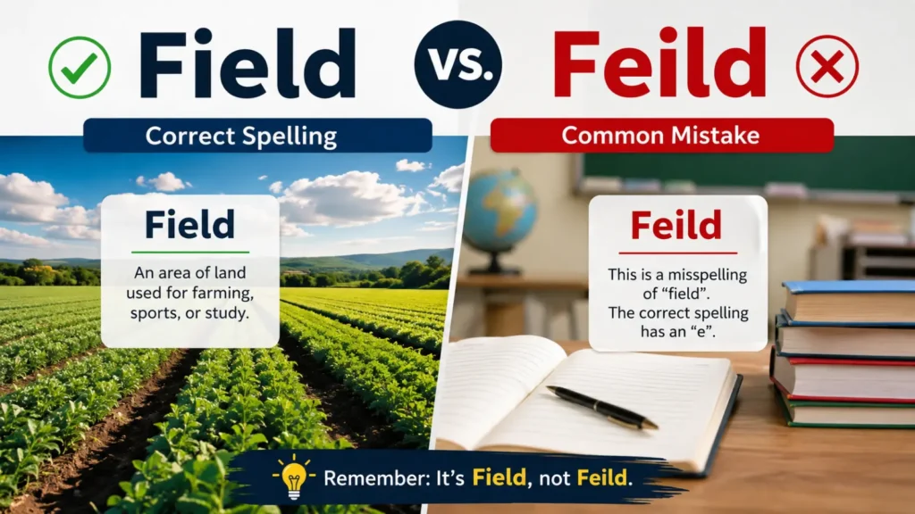 How Do You Spell Field