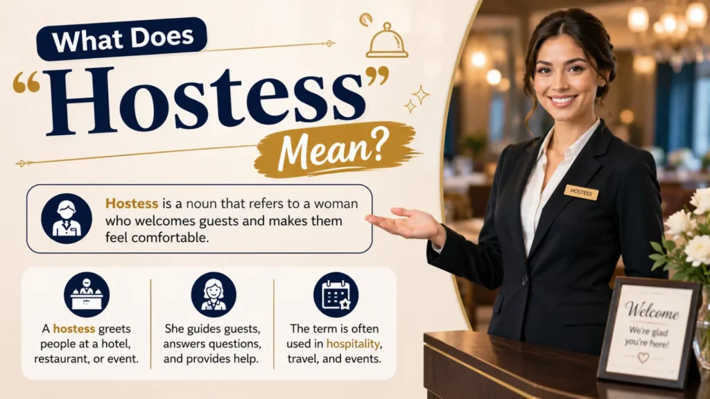 How Do You Spell Hostess