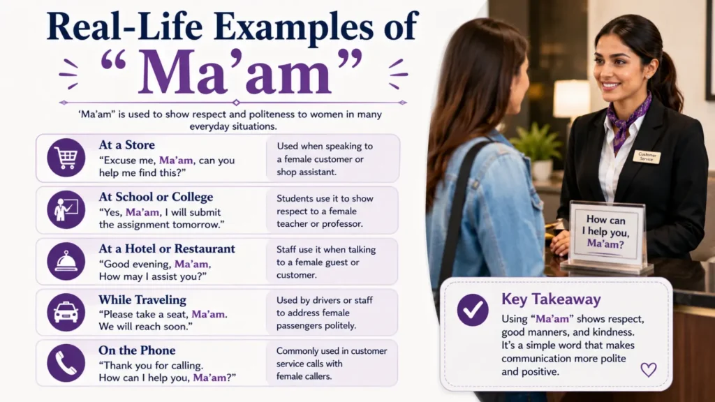 How to Write Mam Correctly