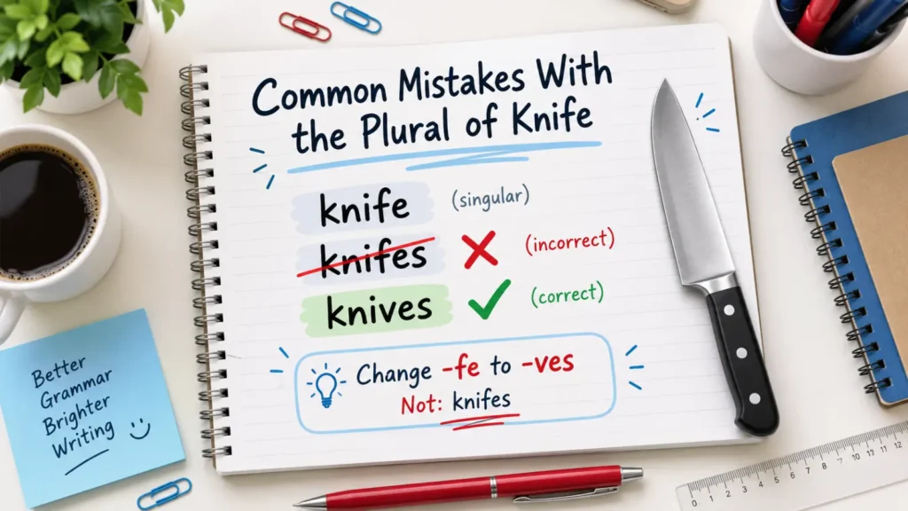 Plural Form of Knifeap