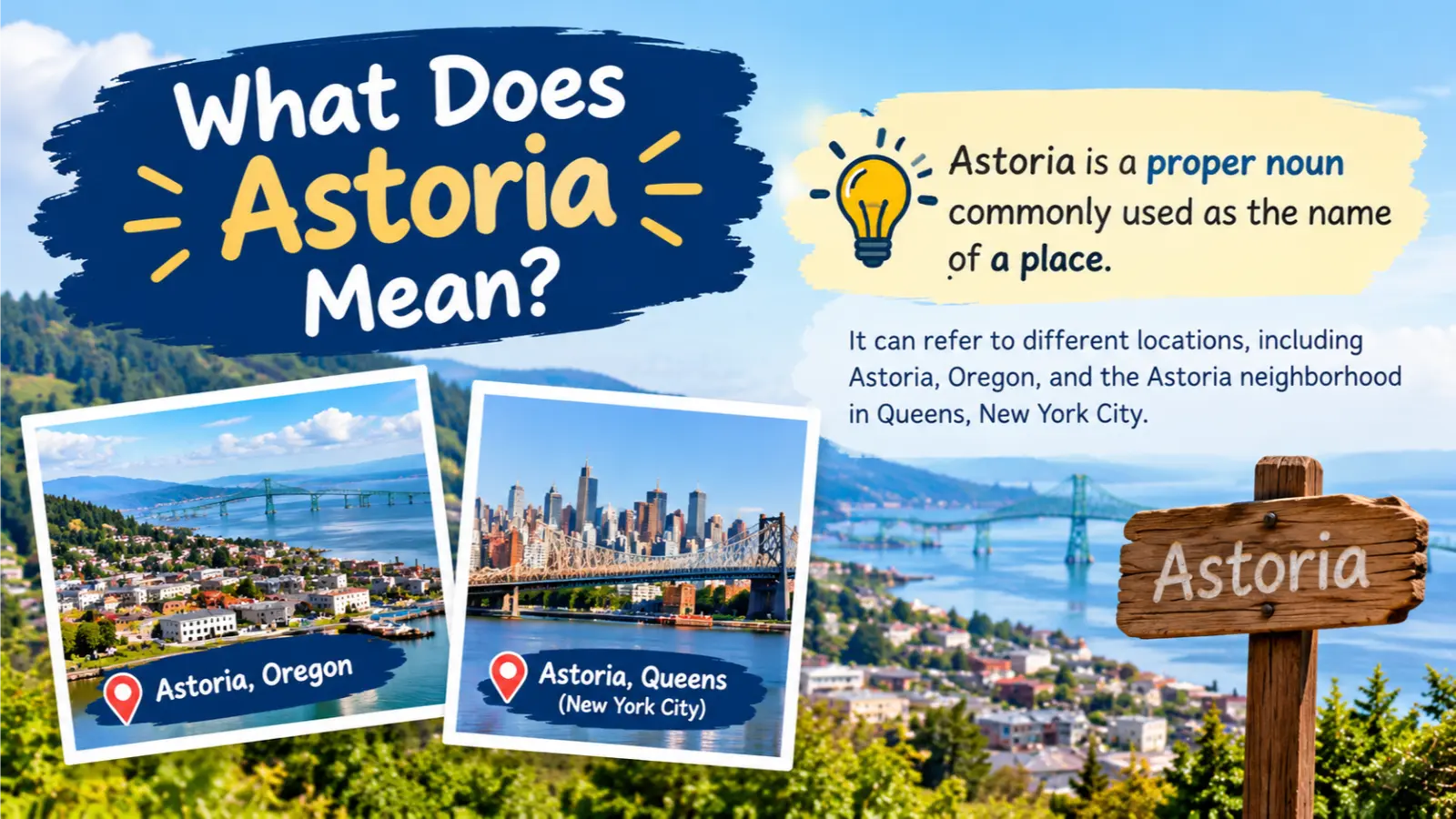 What Does Astoria Mean?
