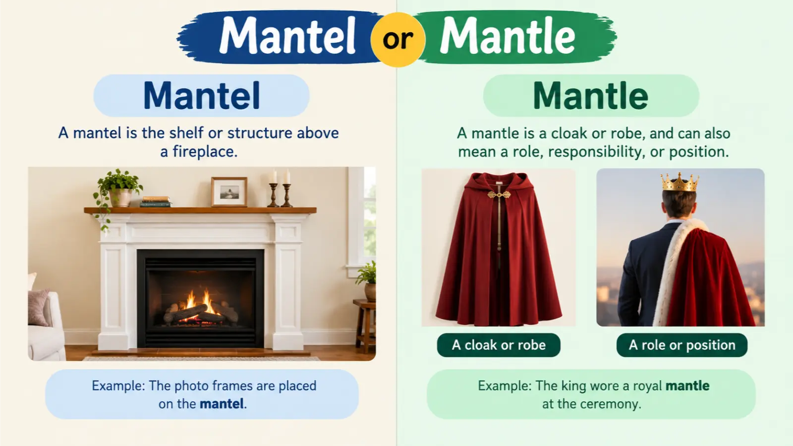 Mantel or Mantle