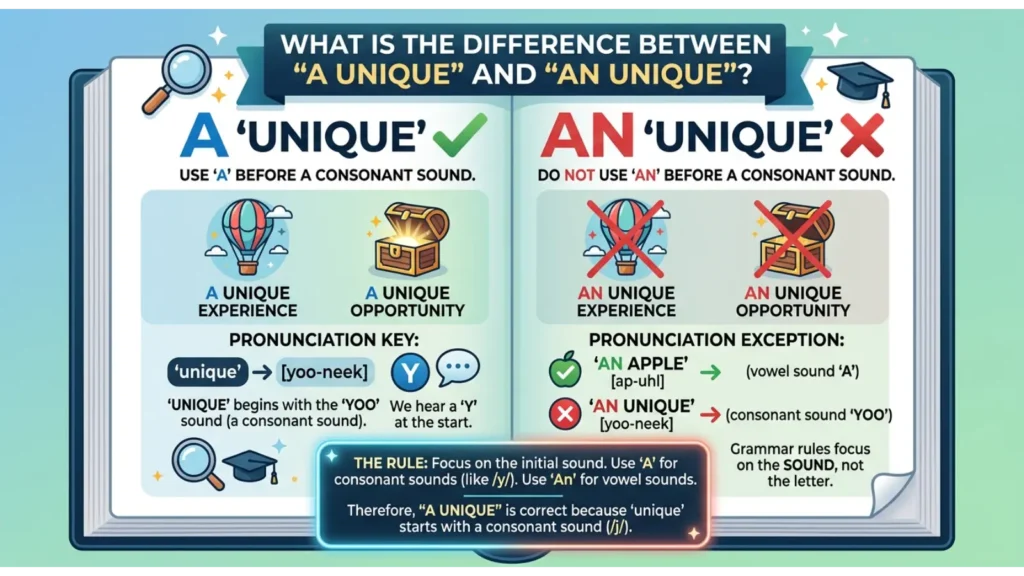 What Is the Difference Between A Unique and An Unique?
