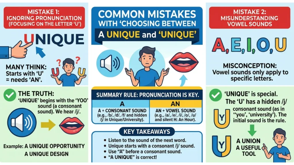 Common Mistakes When Choosing Between A Unique and An Unique