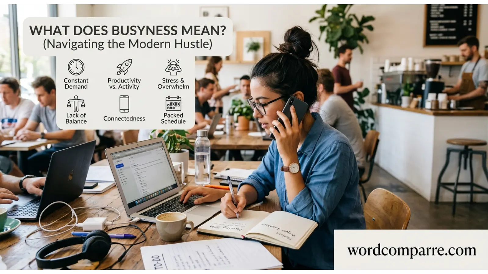 What Does Busyness Mean?
