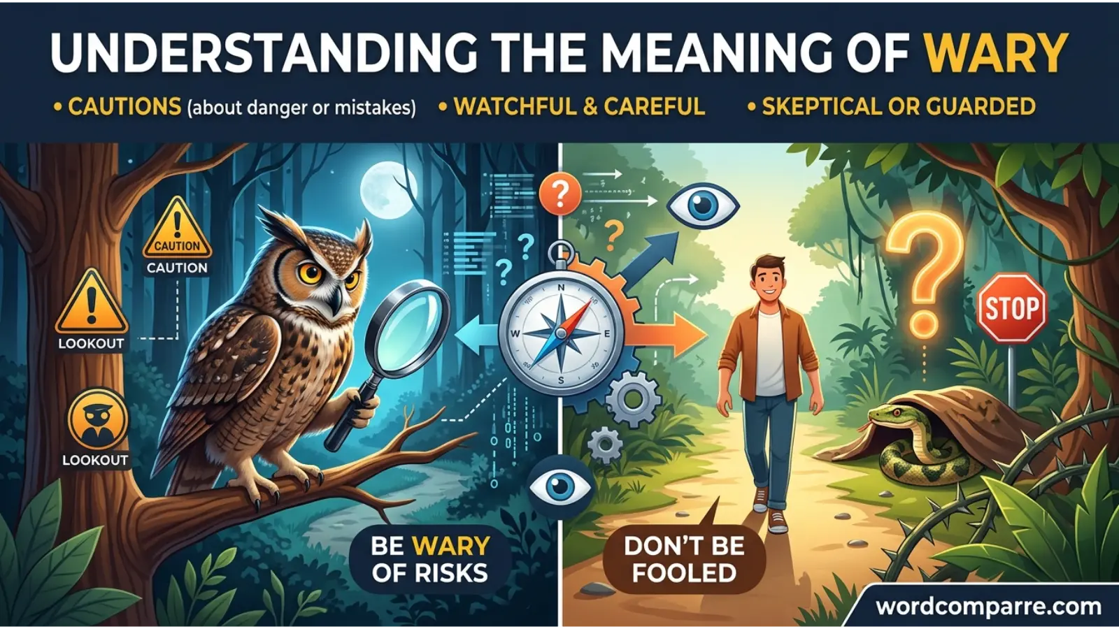 Understanding the Meaning of Wary