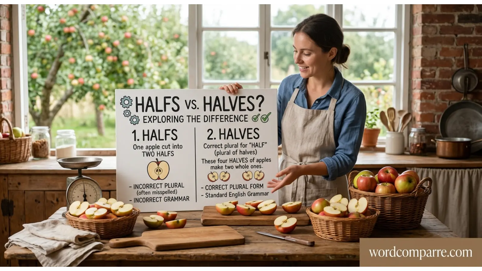 What Is the Difference Between Halfs and Halves?