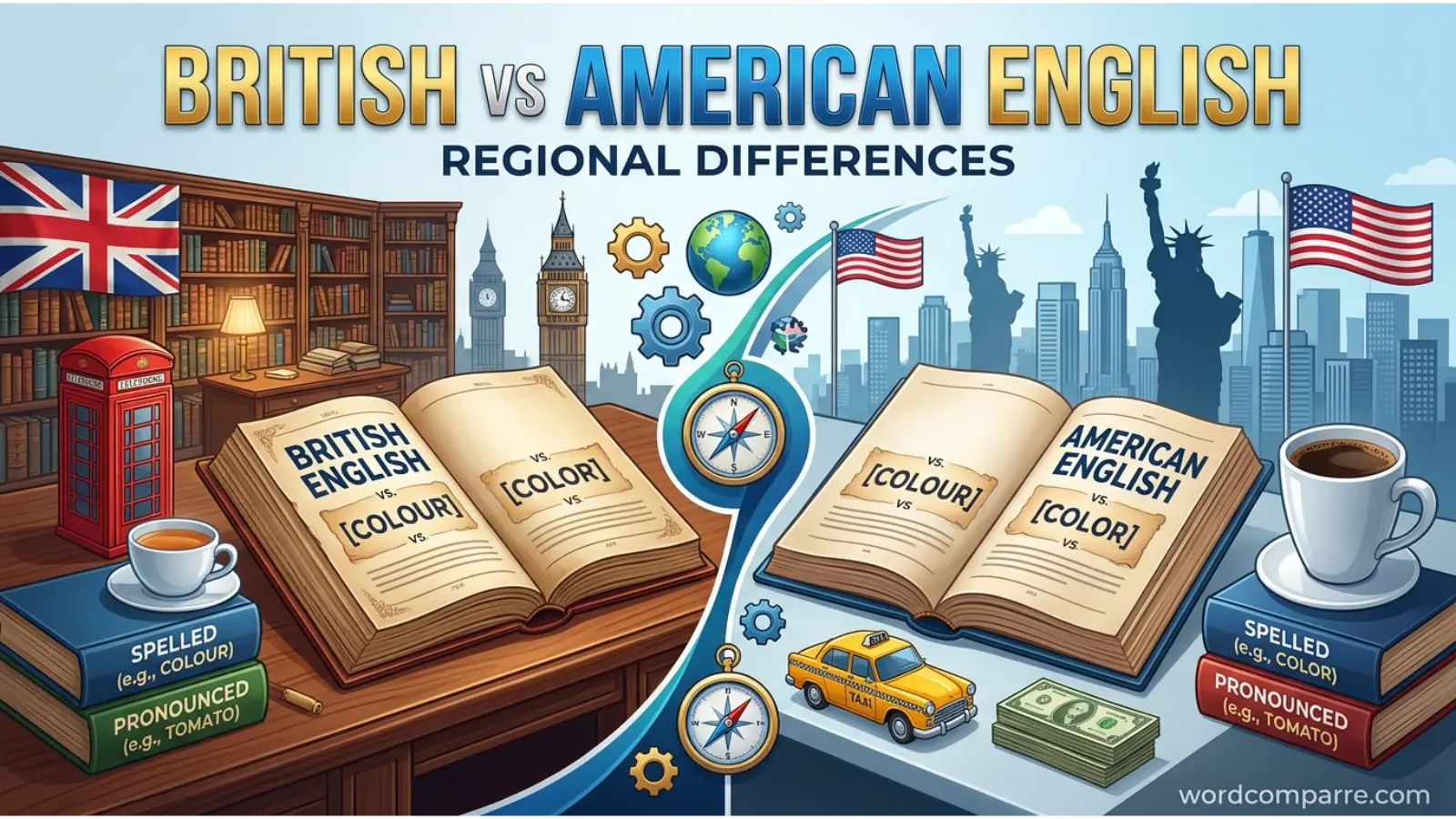 British vs. American English: Regional Differences