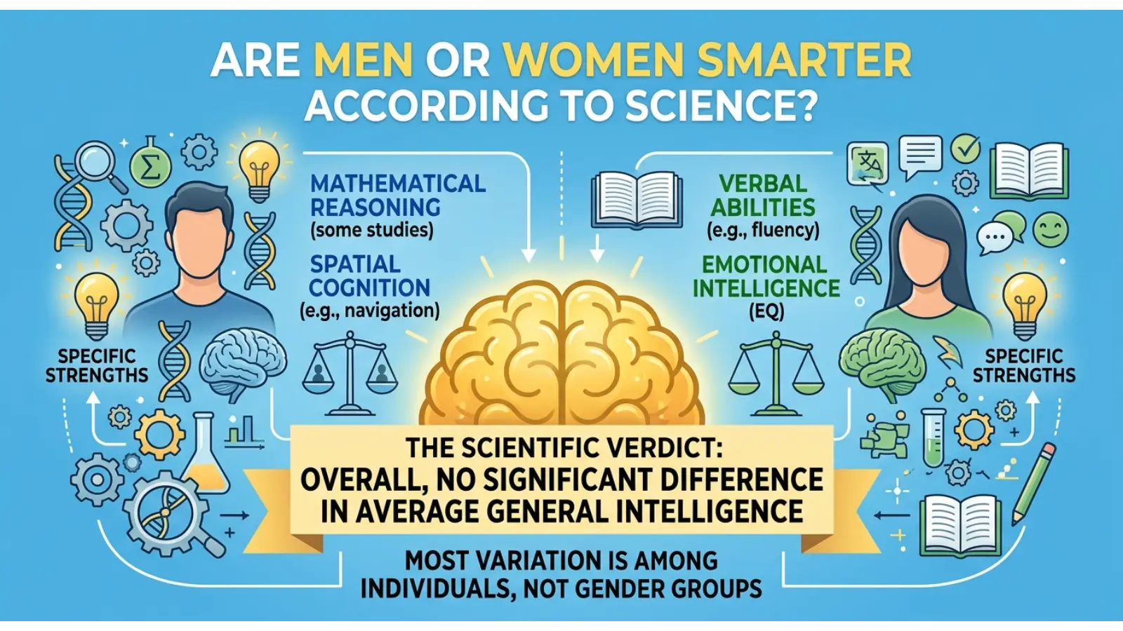 Are Men or Women Smarter According to Science?