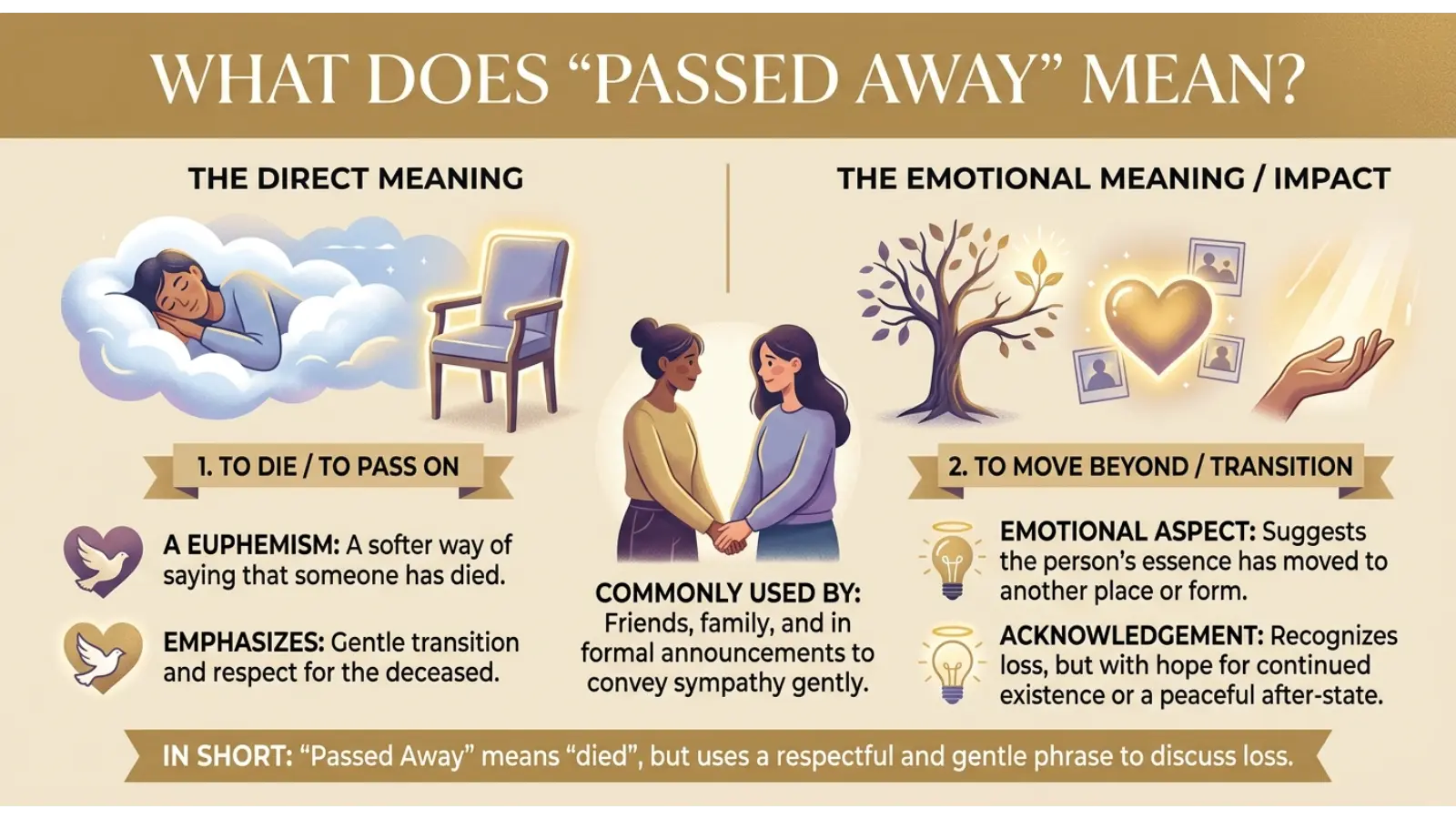 What Does Passed Away Mean?