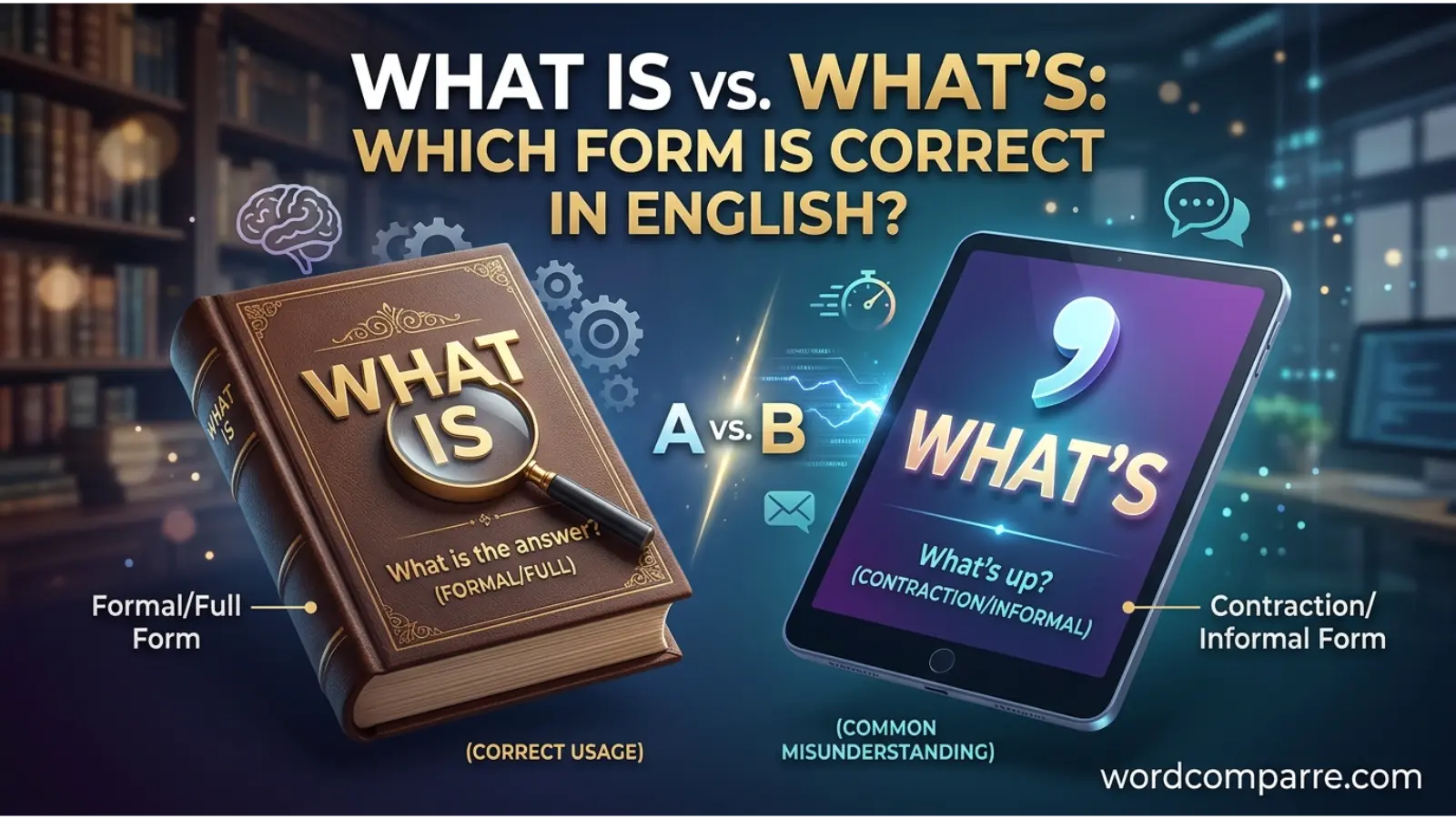 What Is vs. What’s: Which Form Is Correct in English?