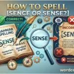 How to Spell Sence or Sense
