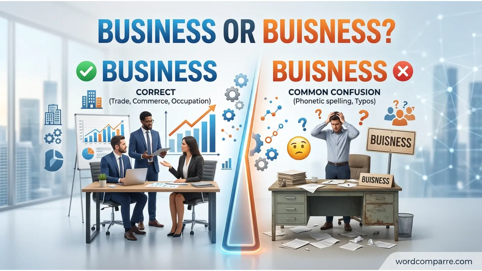 Why Do People Confuse Business and Buisness?