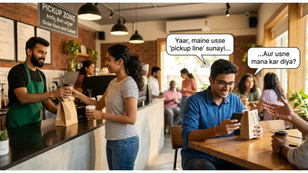 How Do People Use Pickup and Pick Up in Real Conversations?