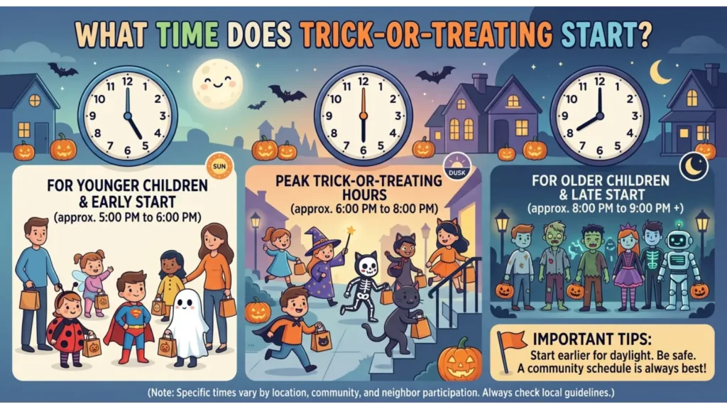 What Time Does Trick or Treating Start?