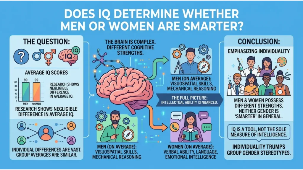 Does IQ Determine Whether Men or Women Are Smarter?