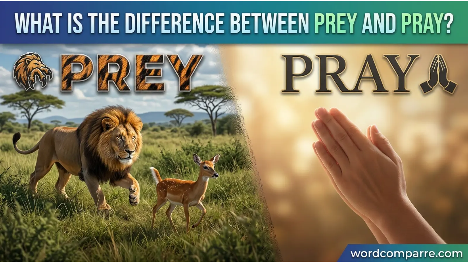 What Is the Difference Between Prey and Pray?