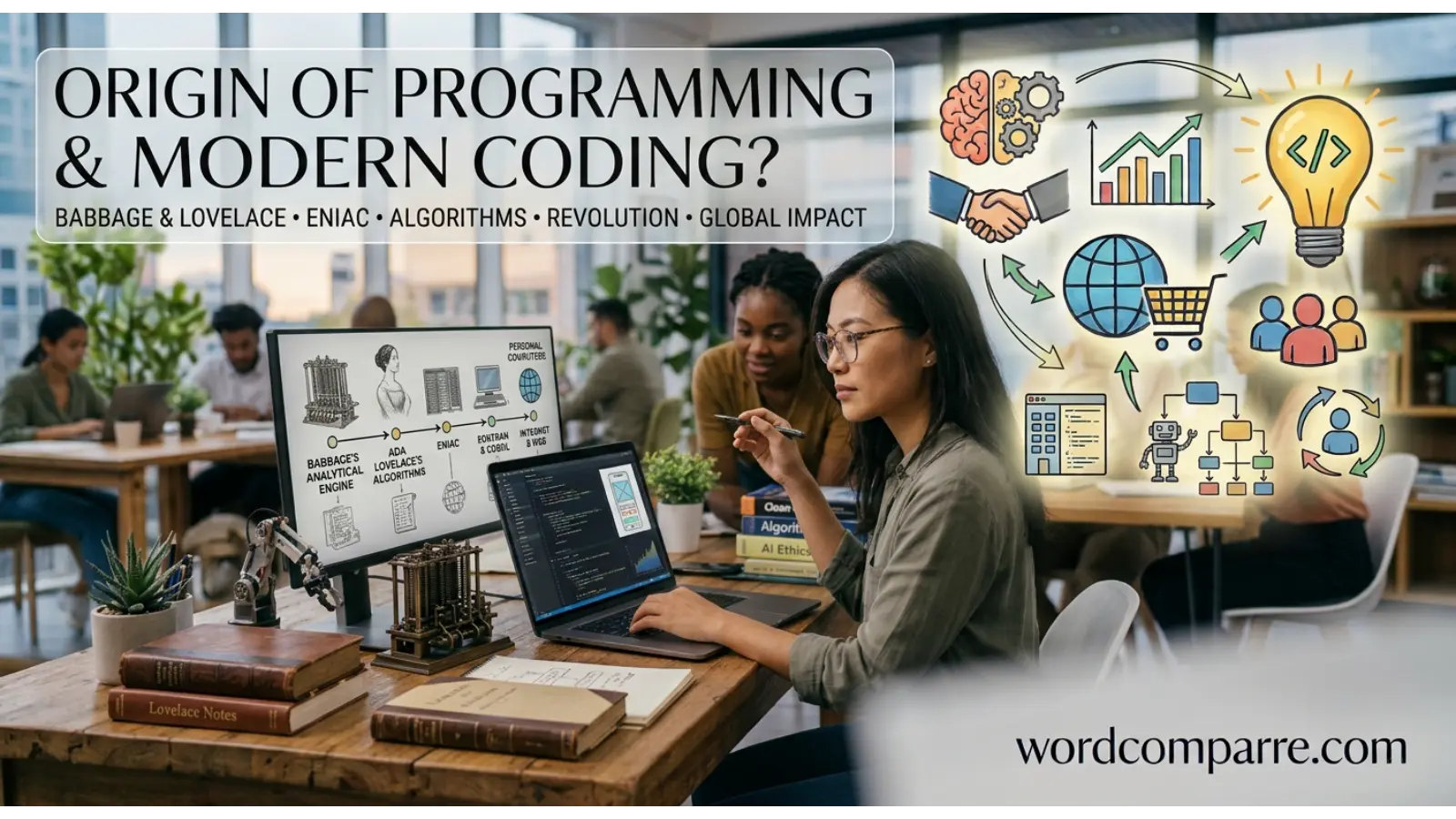 Origin of Programming and Programing