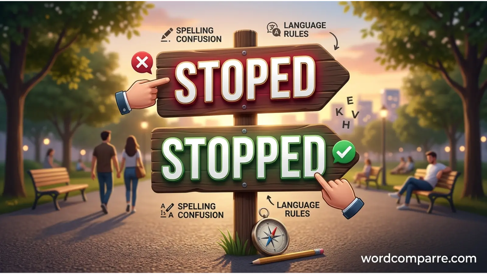 Why Do People Confuse Stoped and Stopped?