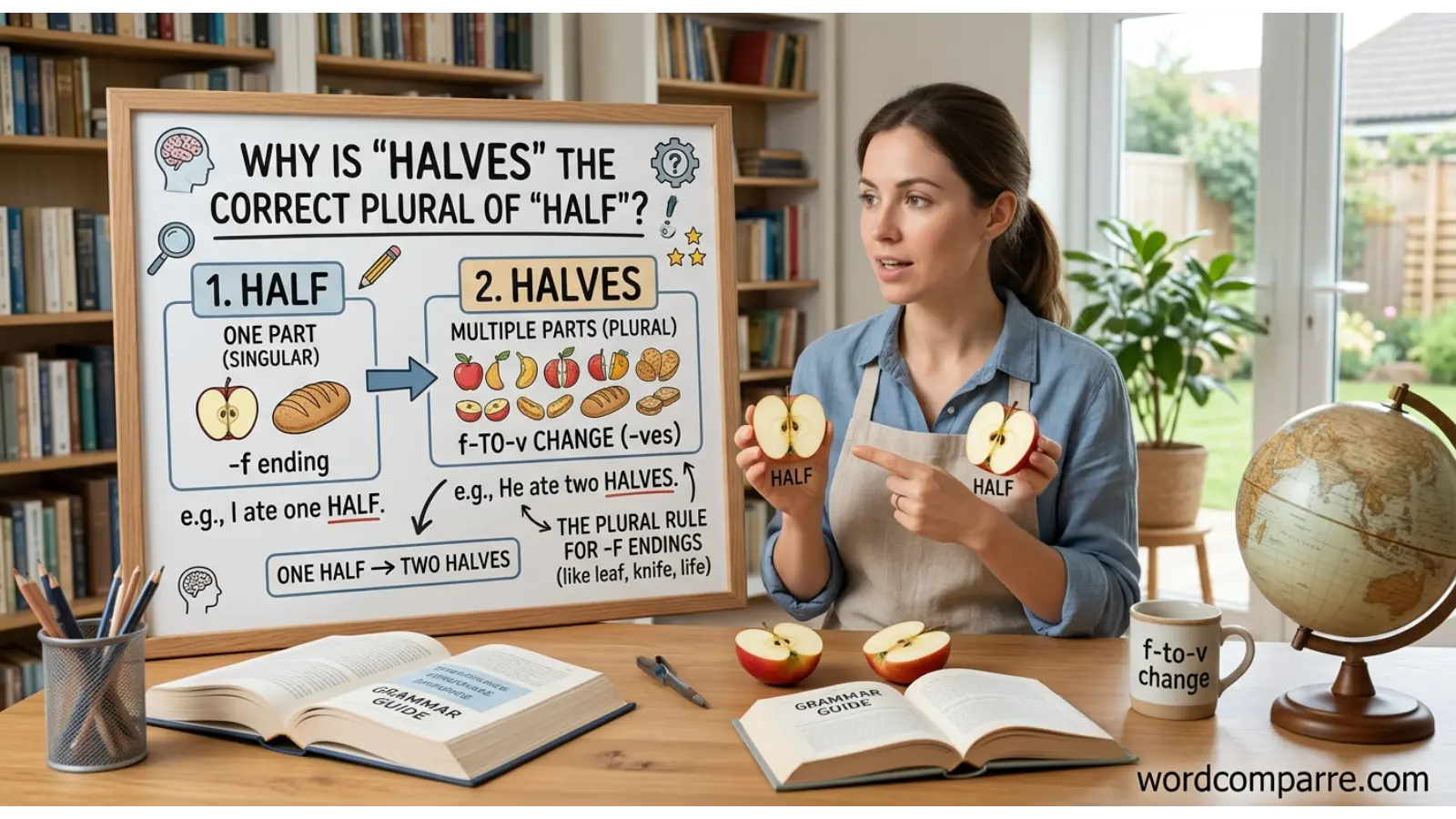 Why Is Halves the Correct Plural of Half?