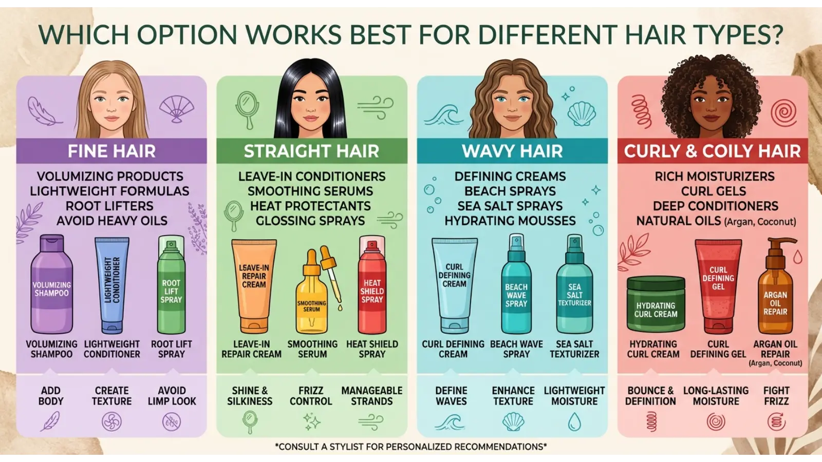 Which Option Works Best for Different Hair Types?
