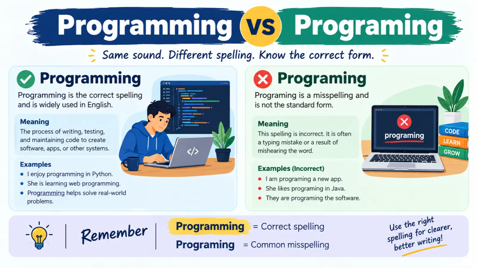 Programming or Programing