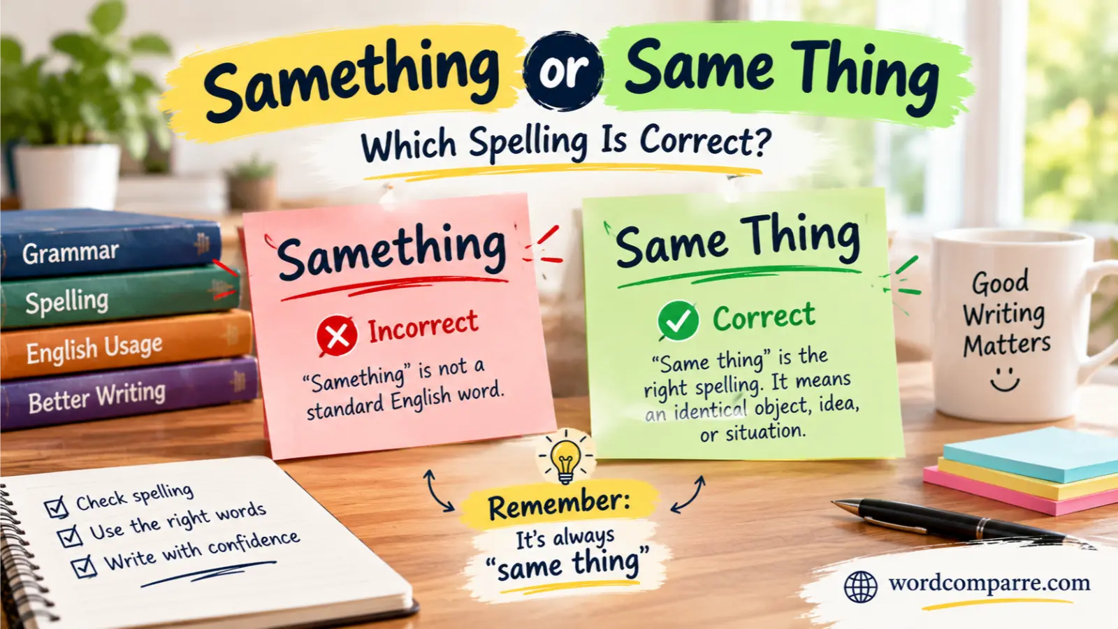 Samething or Same Thing