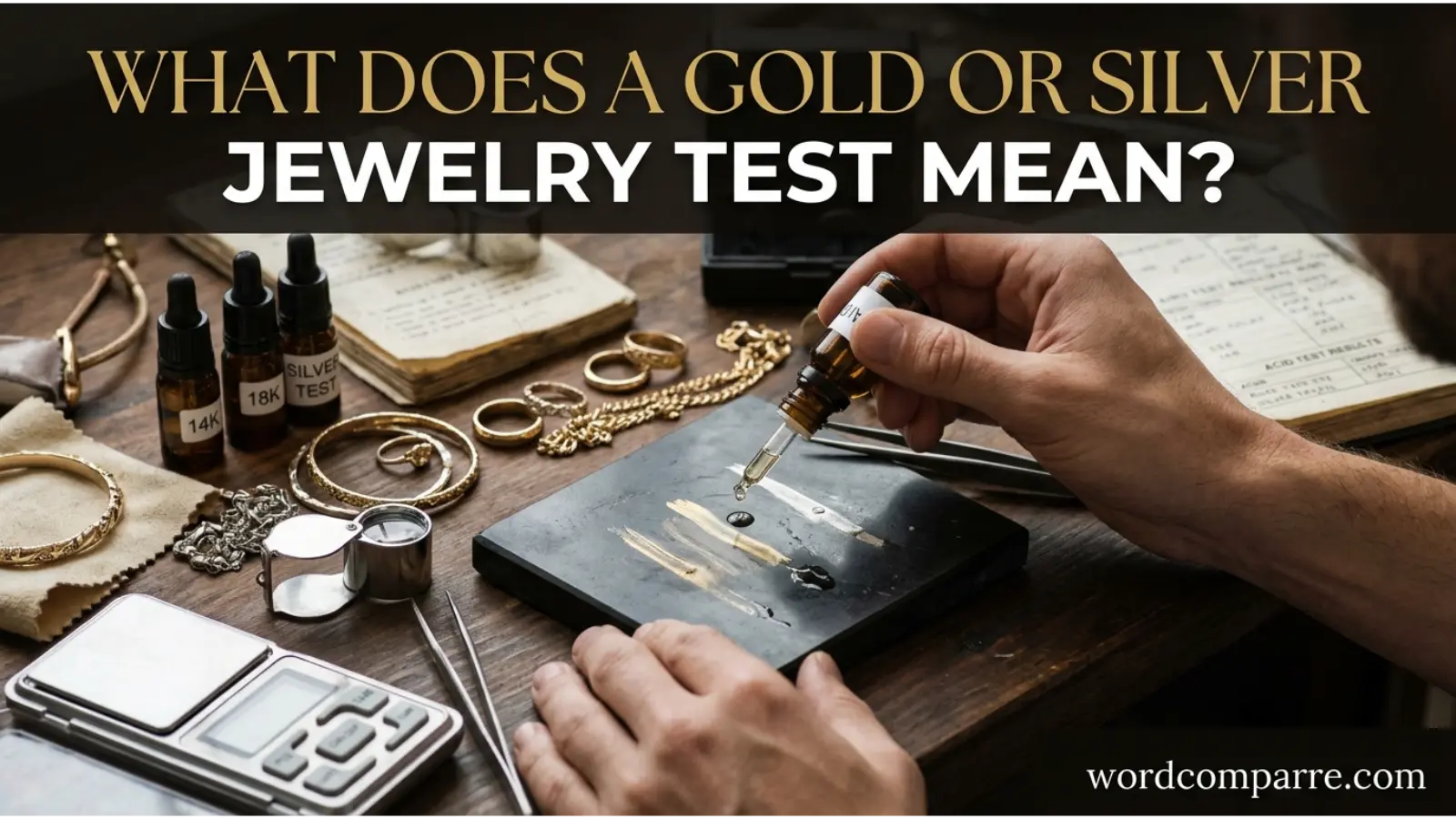 What Does a Gold or Silver Jewelry Test Mean?