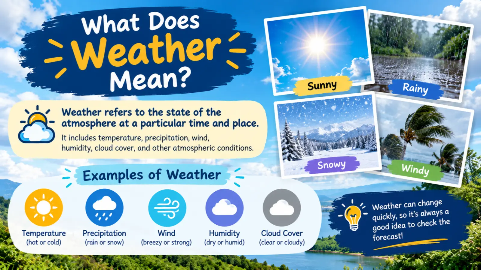 What Does Weather Mean?