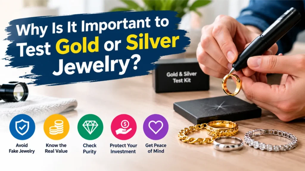 Why Is It Important to Test Gold or Silver Jewelry?
