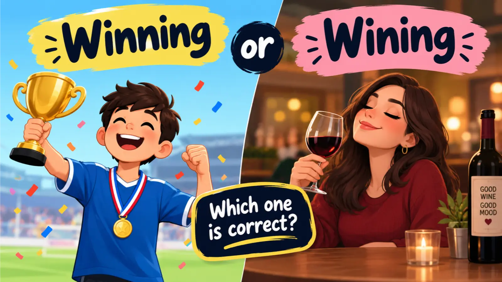 Winning or Wining: